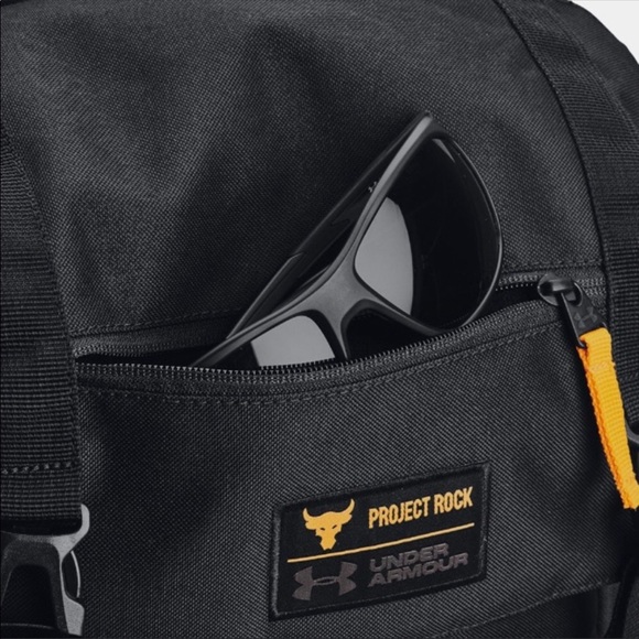 Under Armour x Project Rock Regiment UA Unisex Womens Backpack Black 1353719-001 - Picture 5 of 13